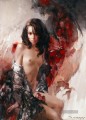 Hübsche Frau ISny 14 Impressionist nackt